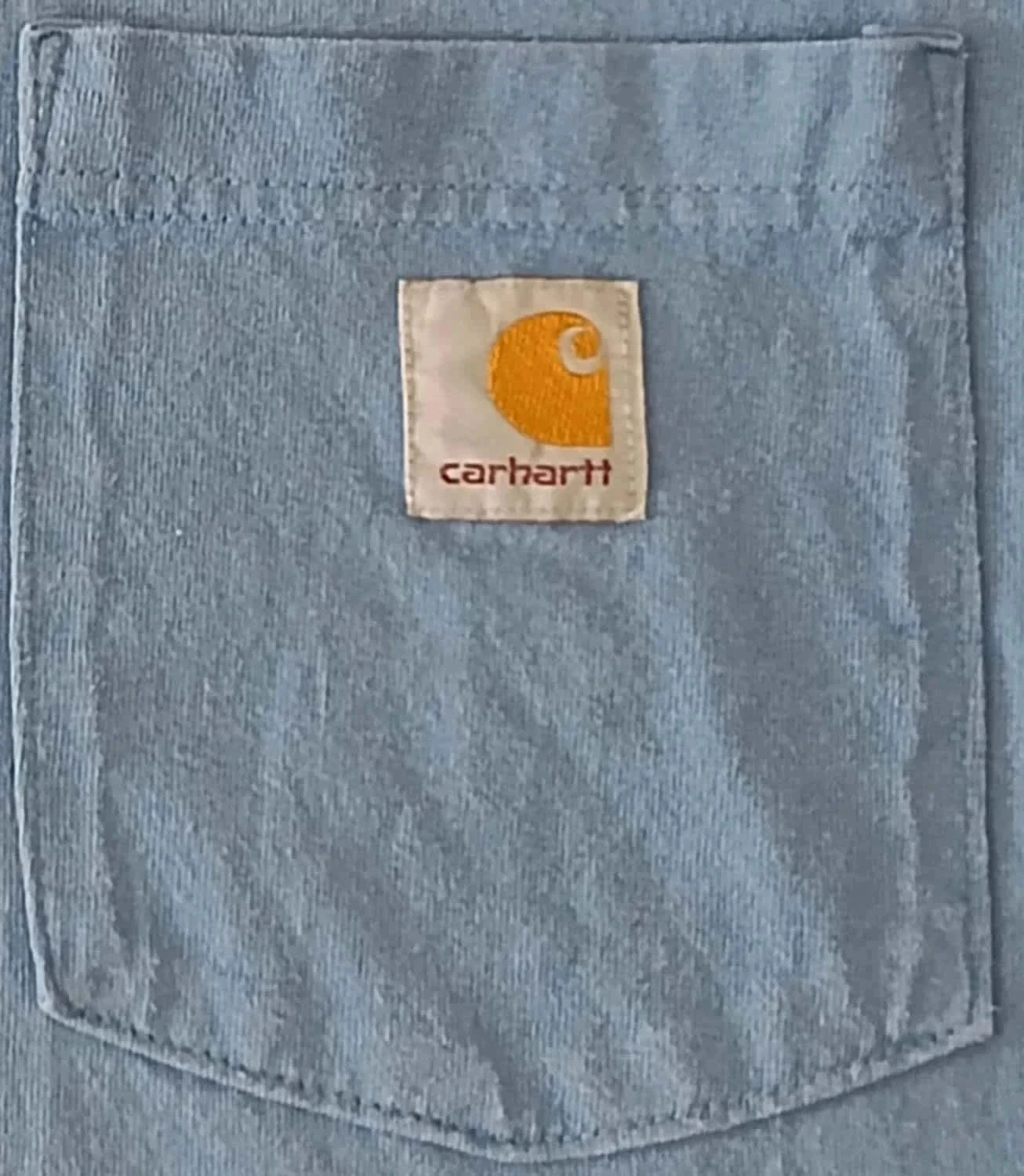 Lichtblauw Carhartt T-shirt Maat M – photo 5